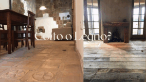 La differenza fra i pavimenti in cotto e legno