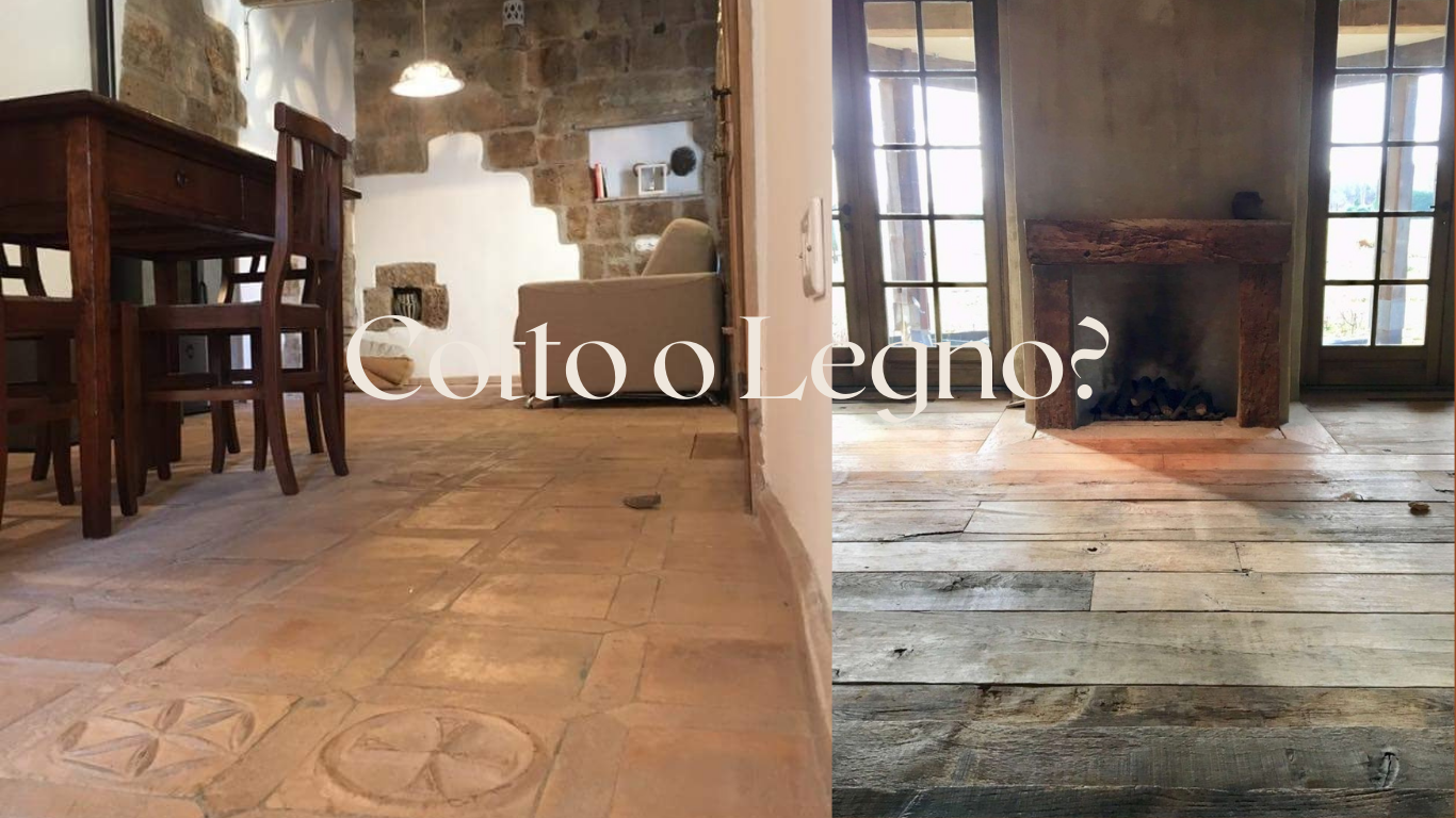 La differenza fra i pavimenti in cotto e legno